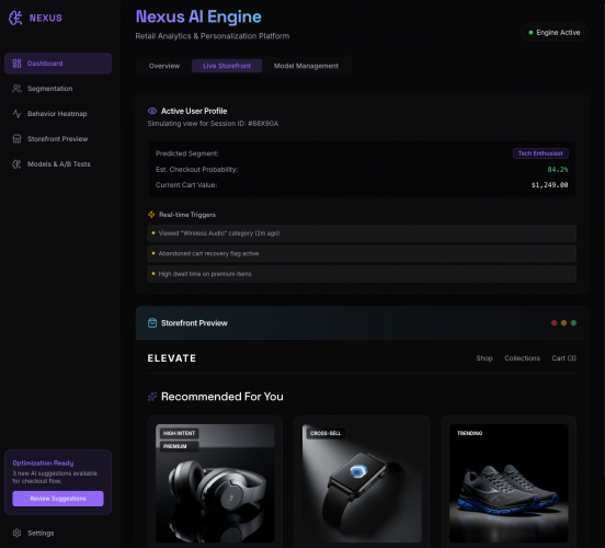 AI Product Recommendation Agent for E-Commerce & Retail screenshot 3