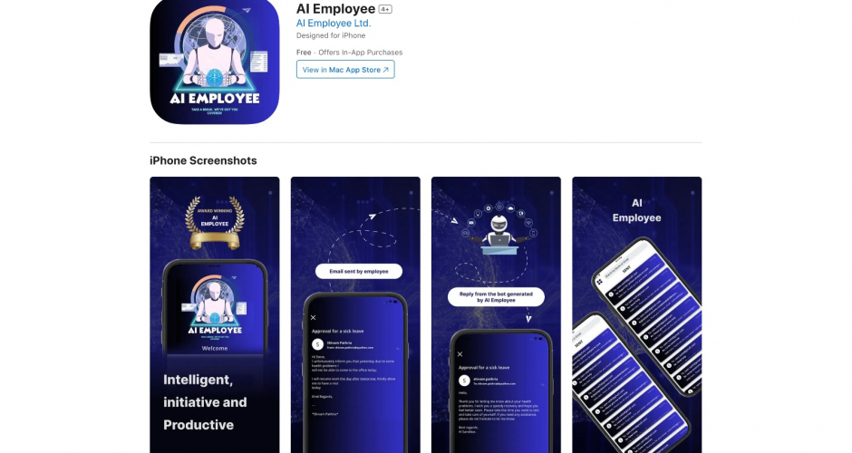 Ai employee using Chatgpt screenshot 1