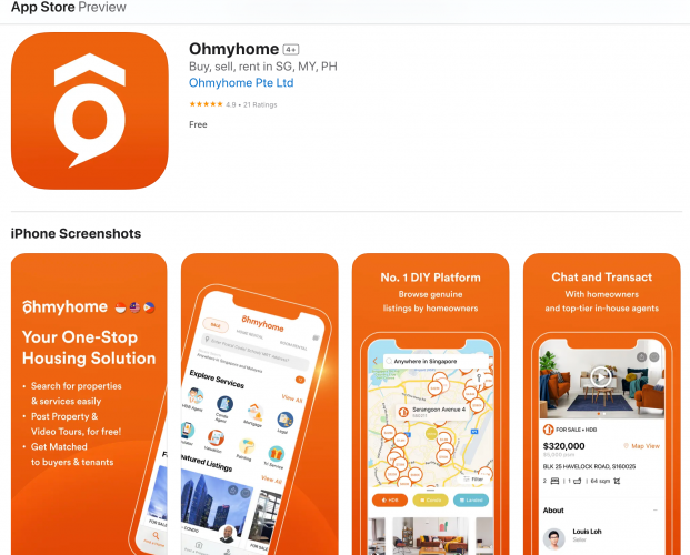 Ohmyhome screenshot 2