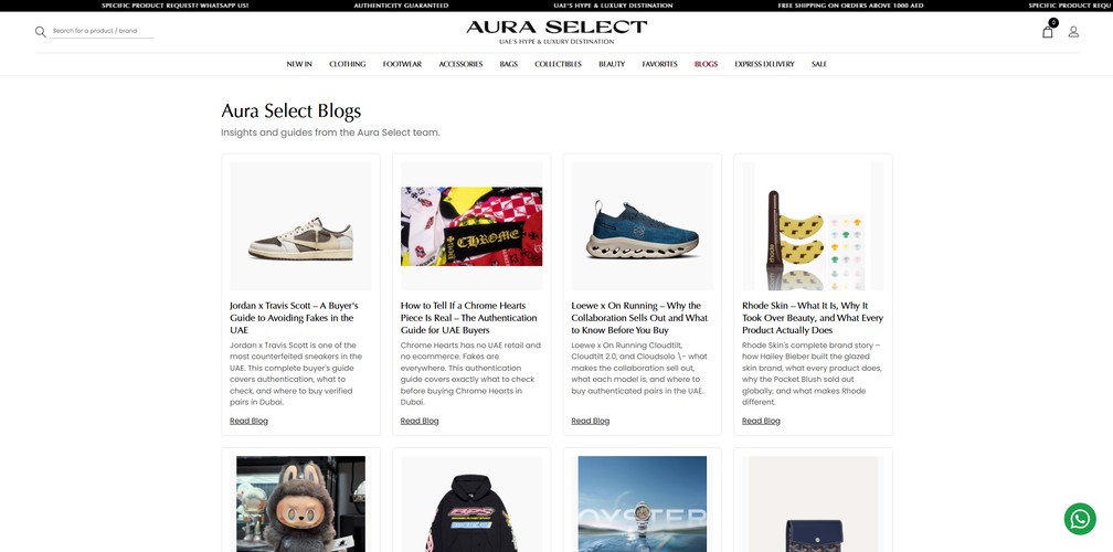 AuraSelect – Custom eCommerce Platform (MEAN Stack) screenshot 3