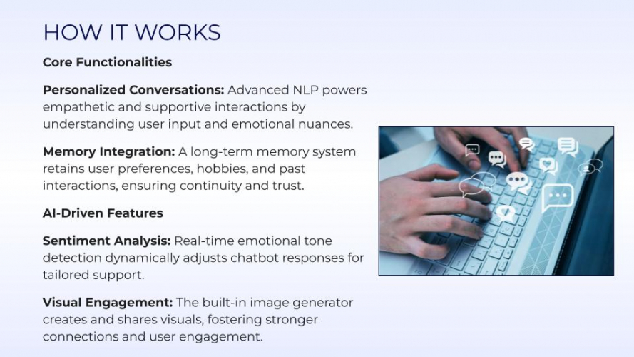 Emotional Support Chatbot screenshot 1