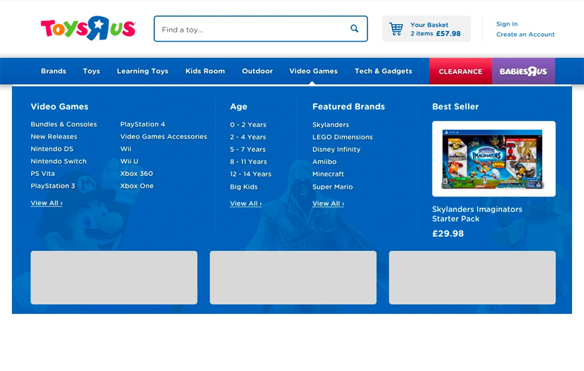 Toys"R"Us screenshot 2