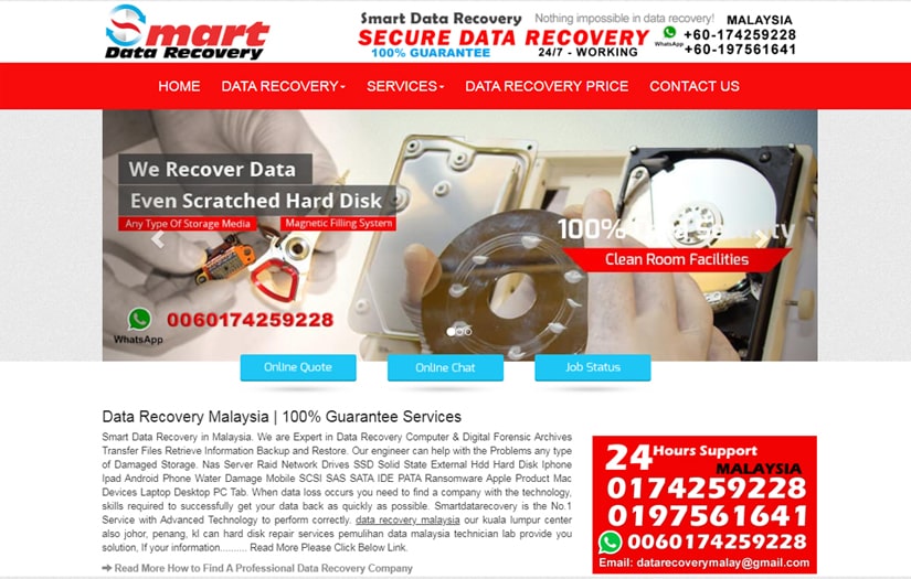 Smart Data Recovery Malaysia screenshot 1