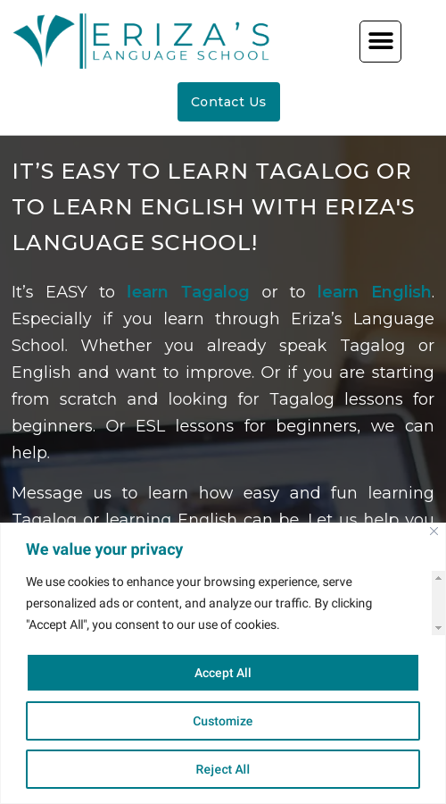 Eriza's Language School screenshot 1