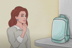 An animated video about choosing a school backpack.