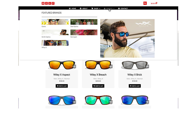 Gulf Coast Sunglasses screenshot 1