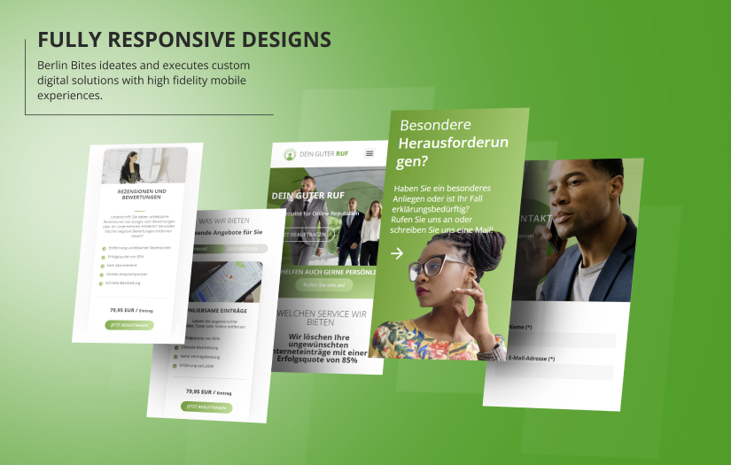 Dein Guter Ruf - customer portal screenshot 1