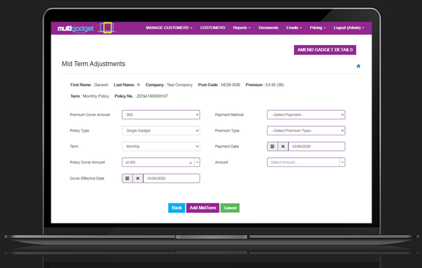 A19 Insurance Company | Web & Mobile development screenshot 3