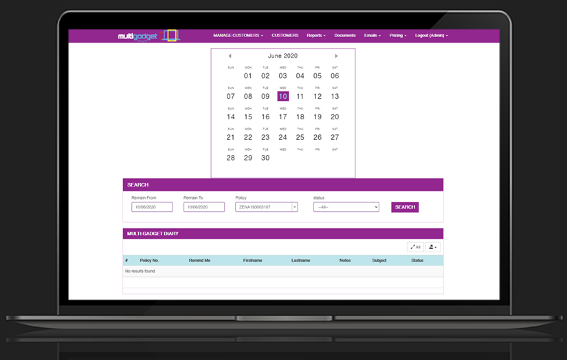 A19 Insurance Company | Web & Mobile development screenshot 4