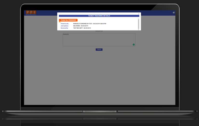 Priority Parcel Incorporation | Web Application screenshot 5
