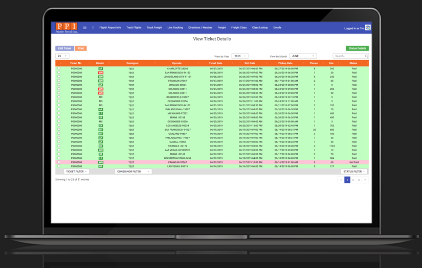 Priority Parcel Incorporation | Web Application screenshot 6