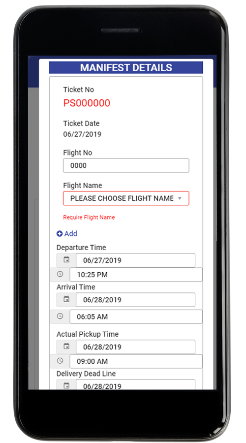 Priority Parcel Incorporation | Web Application screenshot 4