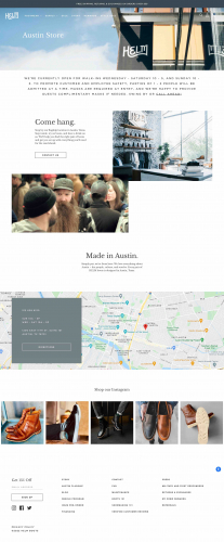 Ecommerce Website For Shoe Manufacturer screenshot 2