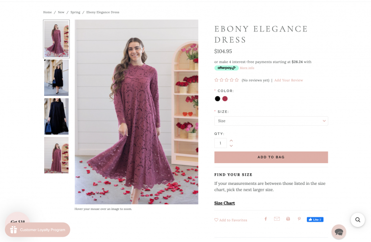 Ecommerce Store Development Using BigCommerce For Daintyjewells screenshot 1
