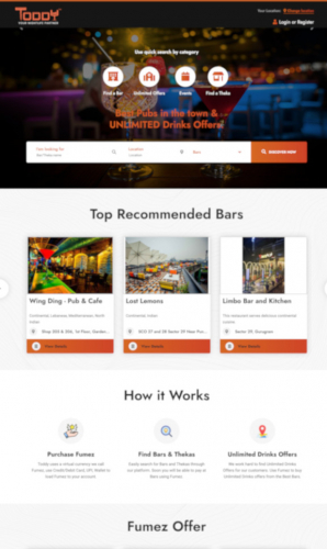Bar & Drinks Offer Platform - ToddyOffers screenshot 3