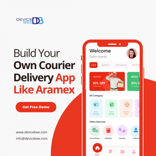 Courier Delivery App Development screenshot 1