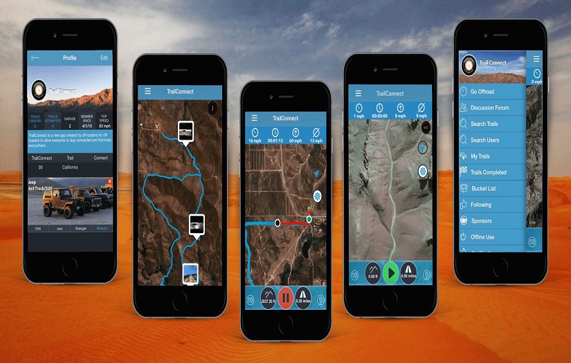 TRAIL CONNECT screenshot 1