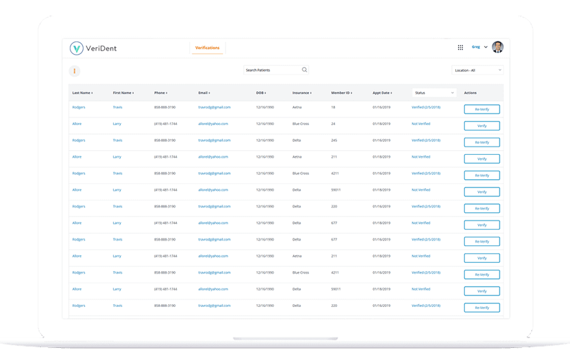 Patient management Software screenshot 2
