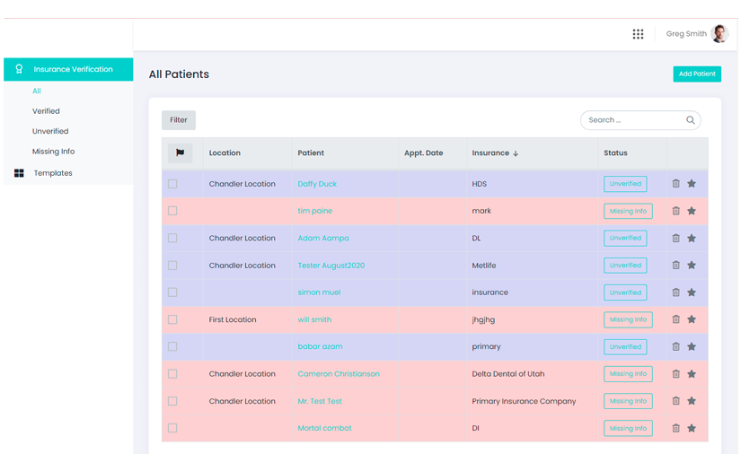 Dental Insurance Verification screenshot 2