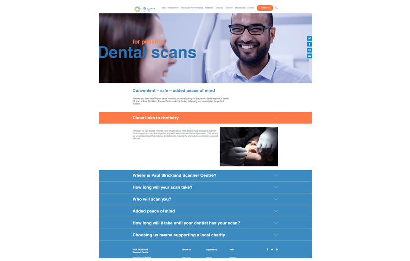 Paul Strickland Scanner Center screenshot 1