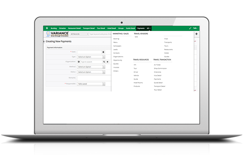 CRM for Travel and Tourism Industry screenshot 2