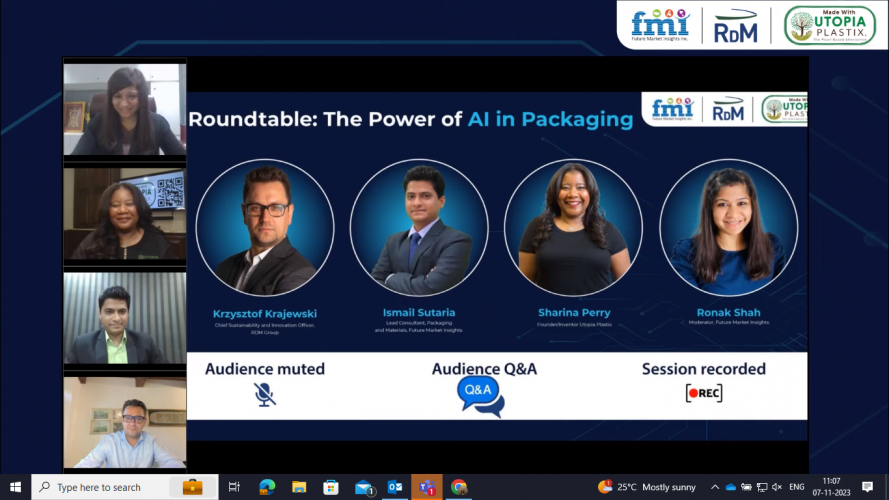 Webinar on "The Power of AI in Packaging" screenshot 2