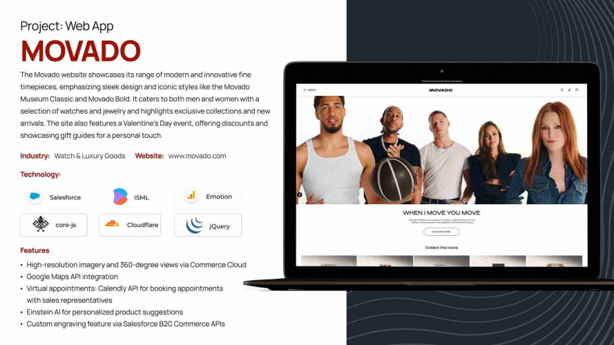 Innovadel Technologies: Driving Omnichannel Success for Movado screenshot 1