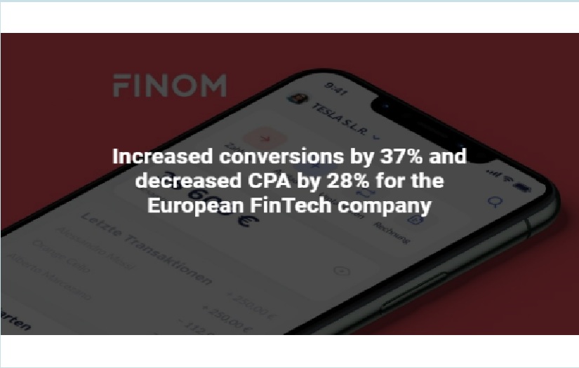 Increased conversions by 37% for the FinTech screenshot 2