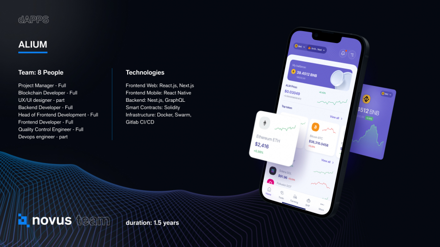Alium decentralized cryptocurrency exchanger screenshot 2