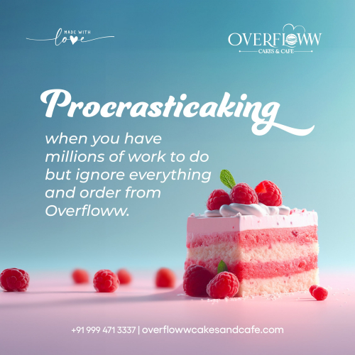 Overfloww Cakes and Cafe screenshot 1