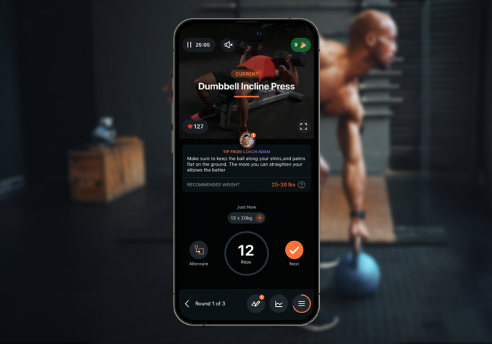SHRED: Gym & Home Workouts screenshot 1