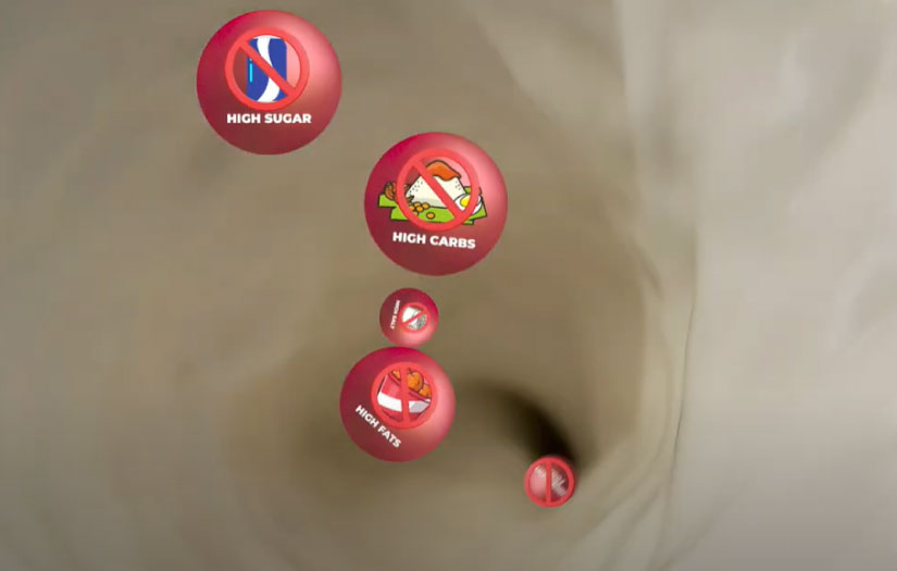 Healthy Drink Supplement Promo Motion Graphic Video screenshot 1