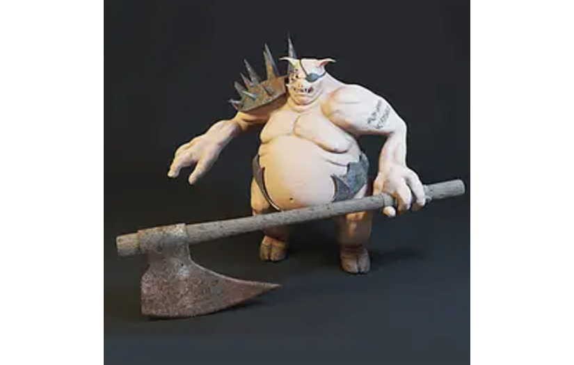 3D Animation Model - Game Character screenshot 1