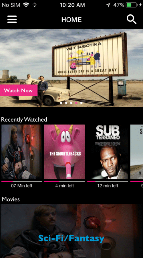 Miniflix screenshot 1