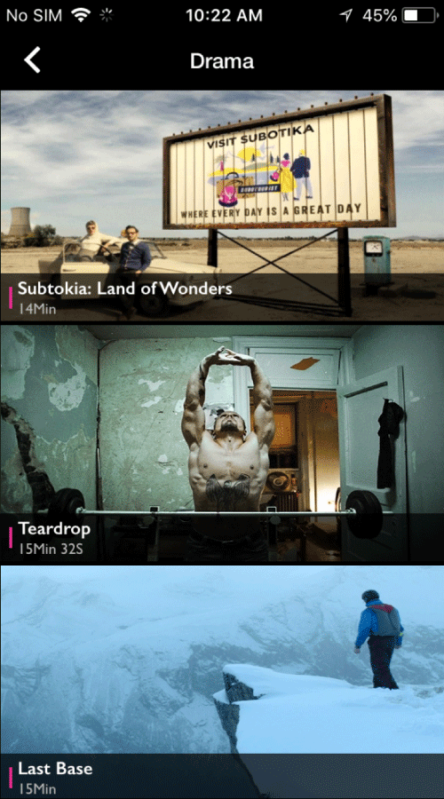 Miniflix screenshot 2