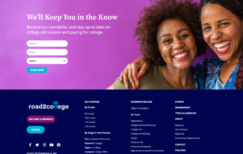 Road2College screenshot 1