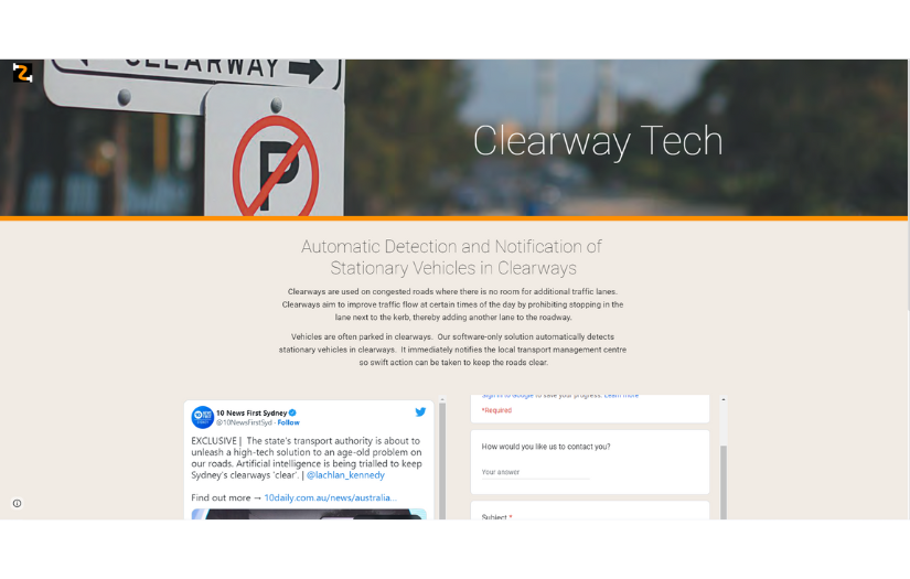 Infringement Detection in Clearway using ML and AI screenshot 1