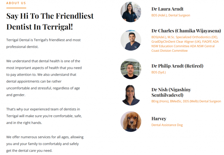 Terrigal Dental screenshot 1
