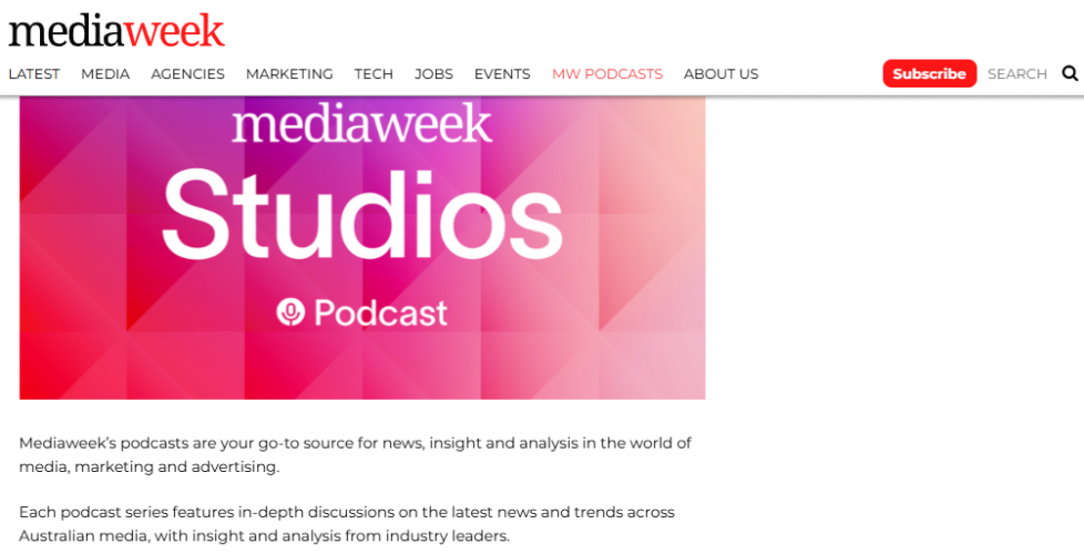 Mediaweek screenshot 1