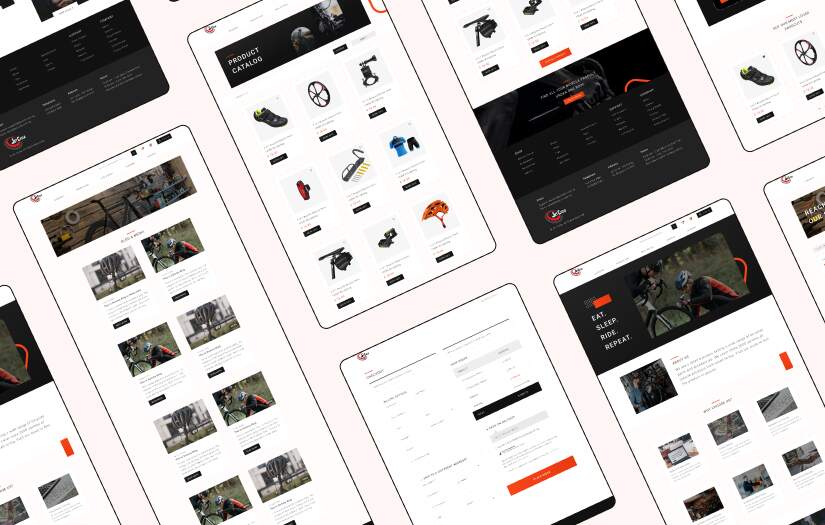 eCommerce Platform for Jet Cycle screenshot 1