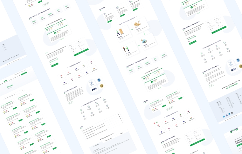 Redesign,Rebranding & content creation for Fastway screenshot 1