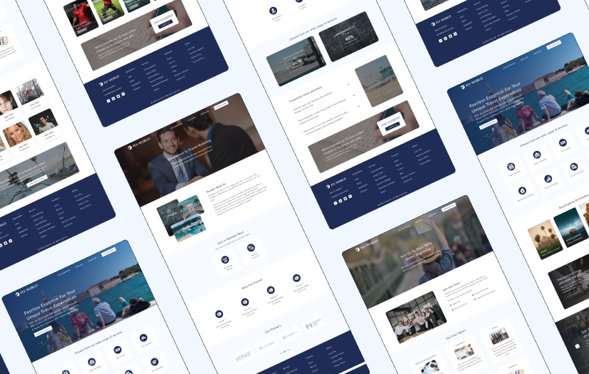 UI UX Design and Development for Flyworld screenshot 2