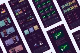 UX strategy, landing page, mobile app for Nestfi