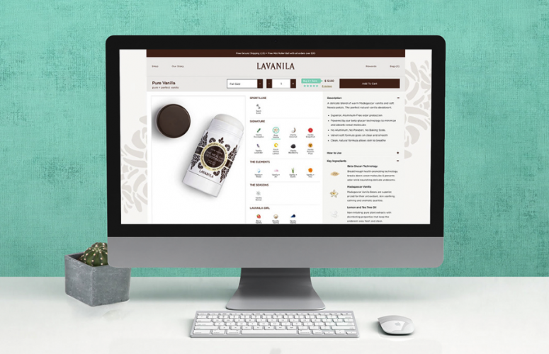 PIONEERS IN NATURAL DEODORANT REVITALIZE E-COMMERCE screenshot 3