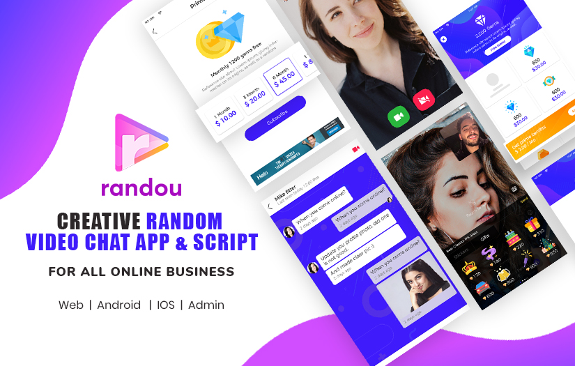 Appkodes Randou - Azar Clone screenshot 1