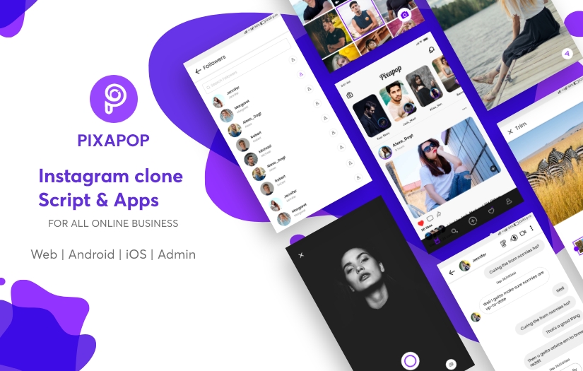 Appkodes Pixapop - Video Sharing Script - Instagram Clone screenshot 1