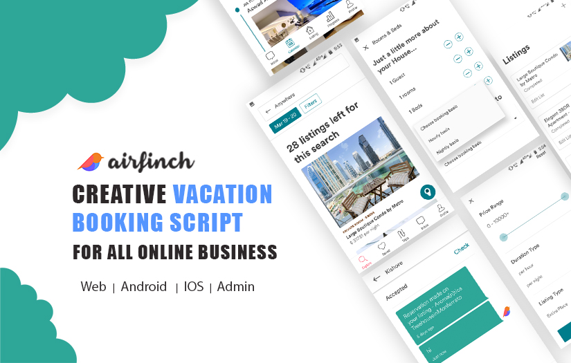 Airfinch - Airbnb Clone screenshot 1