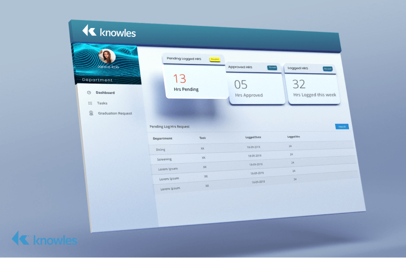 Knowles screenshot 1