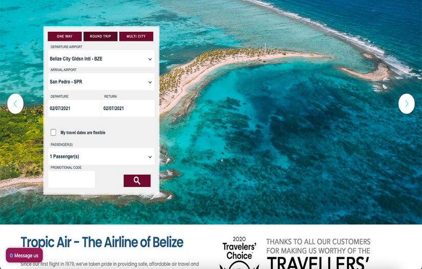 Tropic Air screenshot 1