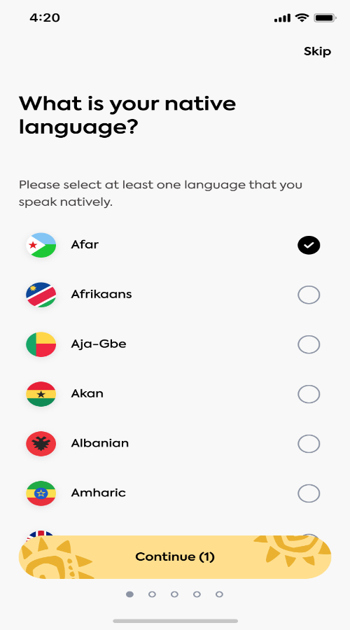 NKENNE – An African Language Learning Platform screenshot 2
